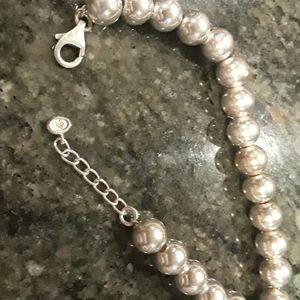 Silpada ball sterling bracelet Authentic